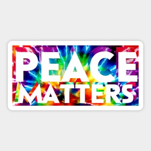 PEACE MATTERS Sticker